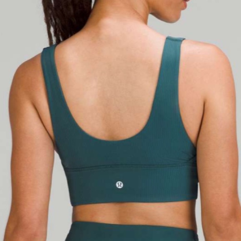 Lululemon | Align Ribbed Bra *Light Support C/D Cup | Green Jasper | 4